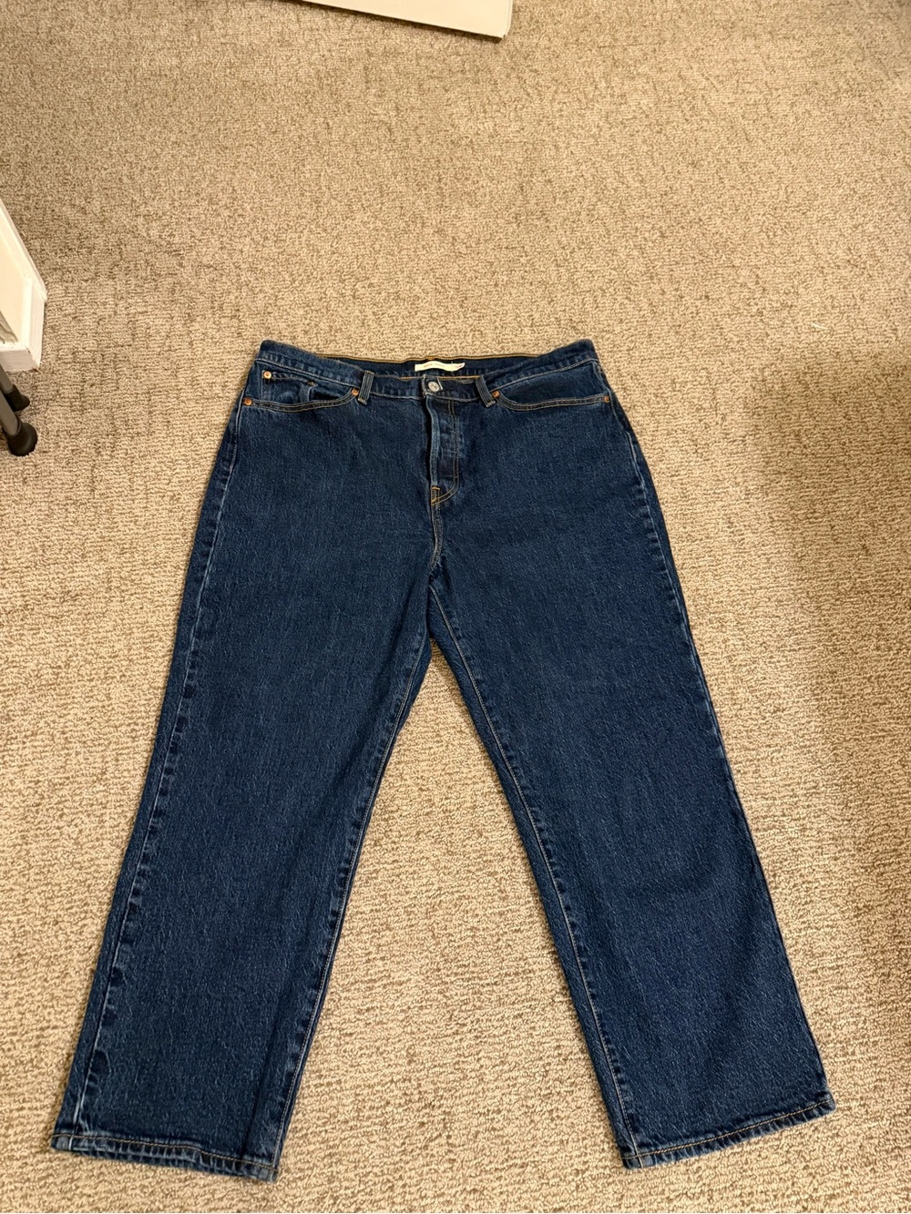Levi’s Dark Wash Wedgie Straight Jean Size 16W